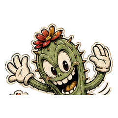 サボテンのキャラクター